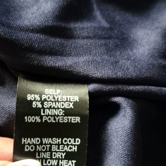 Lulus Melora Elegant Navy Blue Maxi Dress  NWT - Picture 6 of 6